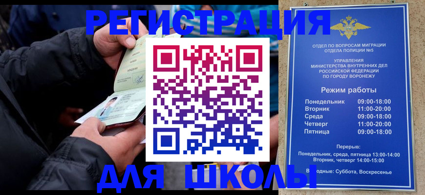 временная регистрация для школы в Мончегорске